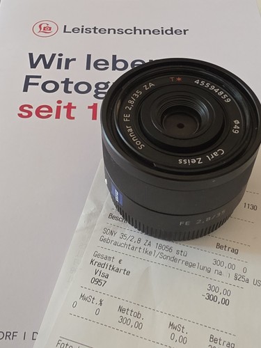 Sony 35mm za carl - 35mm,