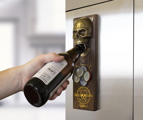 Totenkopf kappen magnetisch - totenkopf,