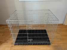 Hundebox faltbar xl Gitterbox 2 Türen