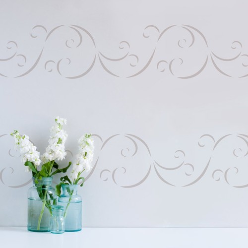 Swirl border wiederverwendbar - swirl,