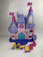 Fisher Price Little People Disney Schloss - Lichter und Geräusche + Prinzessin Figuren