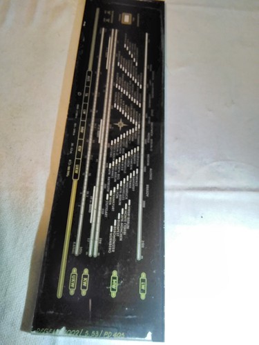 Wega regent 1002 - scale, glass
