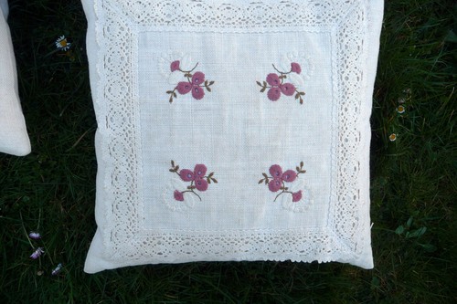 Quadratische bestickte - 3,
