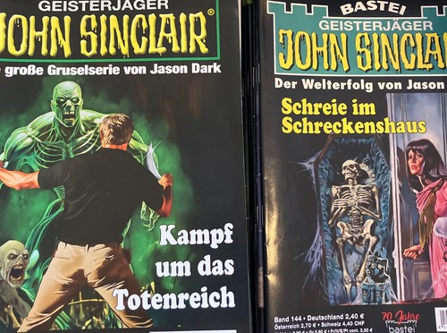 John sinclair hefte sammlung - john,