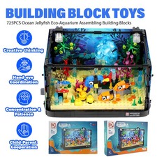 Aquarium-Baustein beleuchtetes