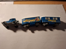 Wiking H0  - Circus Williams - Hanomag mit 2 Anhängern - gebraucht