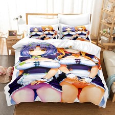 3D Sexy Manga Bettwäsche Set