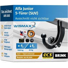 ANHÄNGERKUPPLUNG für Alfa