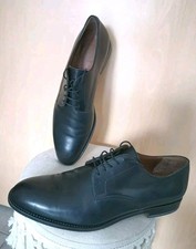 Lendvay & Schwarcz Oxford Herrenschuhe Gr. 44 Schwarz Leder Business Made Italy