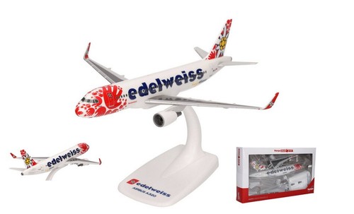 Herpa airbus a320 edelweiss - a320,