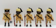 DEUTSCH OSTAFRIKA SCHUTZTRUPPE FEZ Playmobil zu Kolonial Askari WW Custom RAR