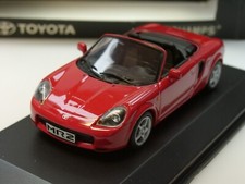 Minichamps Toyota MR2/ MR 2 Cabrio, rot, dealer model - 1:43