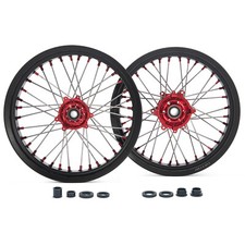 17" Supermoto Felgen Radsatz Rad für Honda CRF250R 04-13 CRF450R 02-12 CR125/250