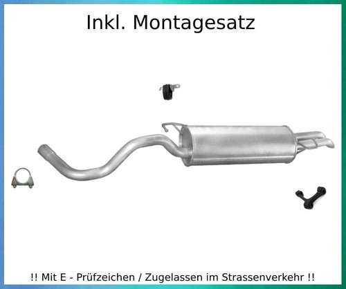 Endschalldämpfer golf iv - vw, 4