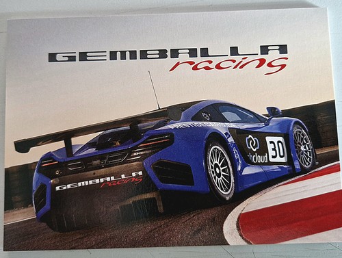 Autogrammkarte gemballa racing - autogrammkarte,