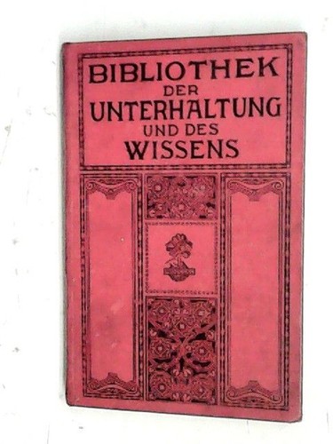 Bibliothek der unterhaltung - bibliothek,