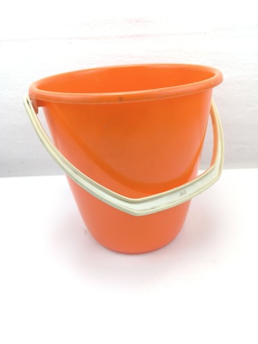 Eimer ddr kunststoff orange - 5l,