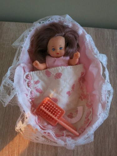 Vintage mini puppe baby - mini-puppe,