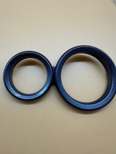 Original smart BRABUS Roadster 452 Abdeckung Frontbrille Tacho Carbon Blue -Look