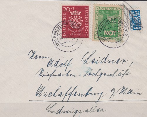 Brd ganzsache 122 auf - ganzsache,