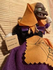 Fasnet Figur VAN Ravensburger Schwarze Veri "original vogel masken" Handarbeit