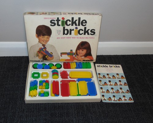Vintage 1969 stickle bricks - 1969,