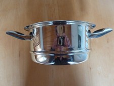 AMC Edelstahl Siebgareinheit 20cm + Zubehör