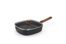 Woll Viereckpfanne Hochrand