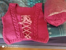 Tolles Trachten Mieder in pink