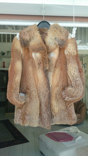 Pelzjacke rotfuchs - pelzjacke,