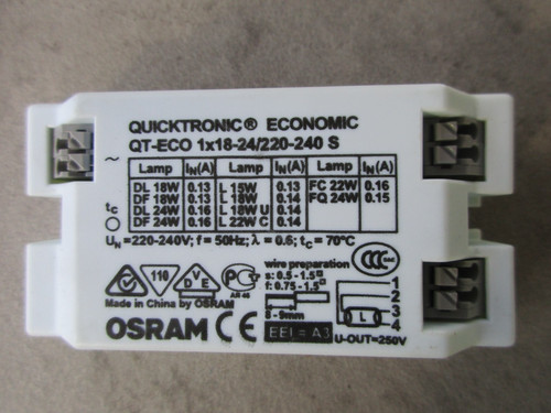 Evg eco 1x18 220 240s - qt-eco, 1x18-24/220-240s