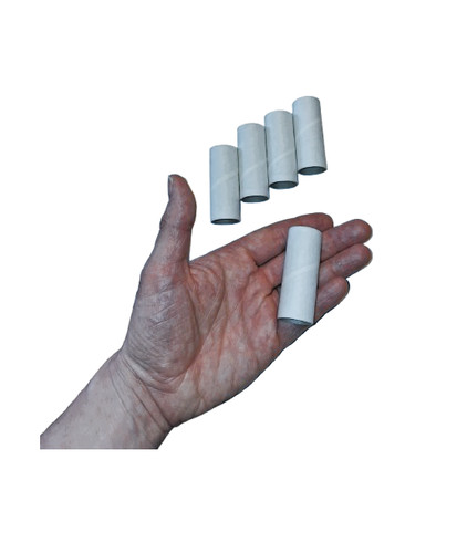 Weiße pappröhren x - pappröhren, 6