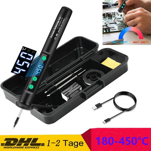 65w akku lötkolben mit lcd - 65w,