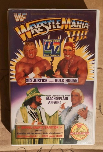 Wwf wwe wrestlemania vhs - wwf,