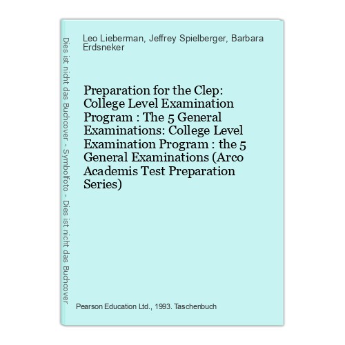 Preparation for the - , clep