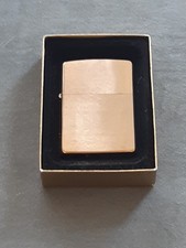zippo feuerzeug,original.solid brass,unbenutzt.
