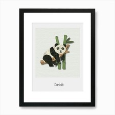 Skurriler Panda Ausschnitt