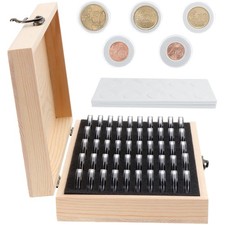 Münzsammelbox Holz 50