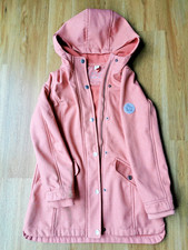 YIGGA Ernsting’s family Regenjacke Gr. 134 lachs/rosa Kapuze gefüttert Mädchen