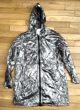 ZARA Women’s Metallic Silver