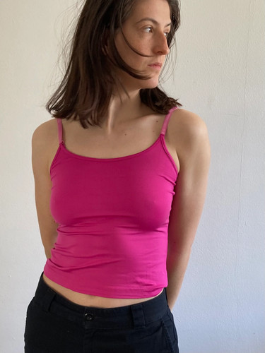 Top vintage spaghetti strap - vintage,