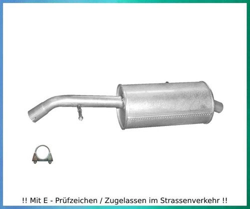 Endschalldämpfer für citroen - endschalldämpfer,