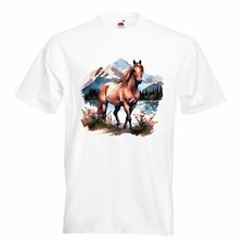 T-Shirt Pferde Reiten Pferd