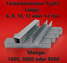 Tackerklammern Typ53 Länge 6