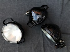 3 EISEMANN Suchscheinwerfer Oldtimer Scheinwerfer Lampe Feuerwehr Polizei Bosch