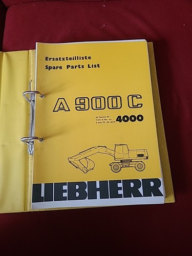 Liebherr bagger 900 a900c - liebherr,