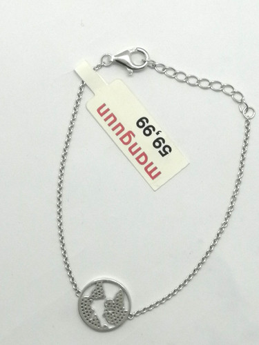 Manguun damen armband - damen, globus