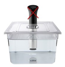 Sous Vide Tools ContSous Vide Container aus Polycarbonat, 20 l - mit Deckel