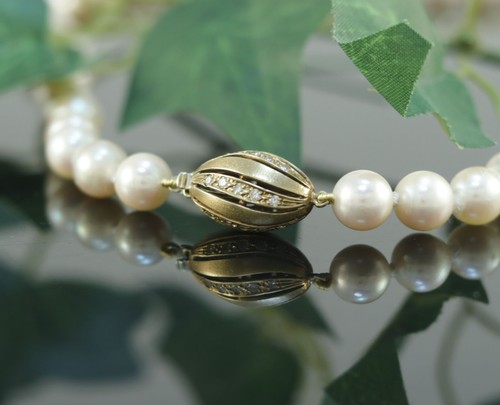 Süßwasser perlen kette mit - kette,