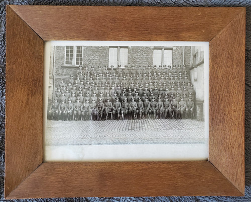 Gerahmtes historisches foto - gerahmtes,